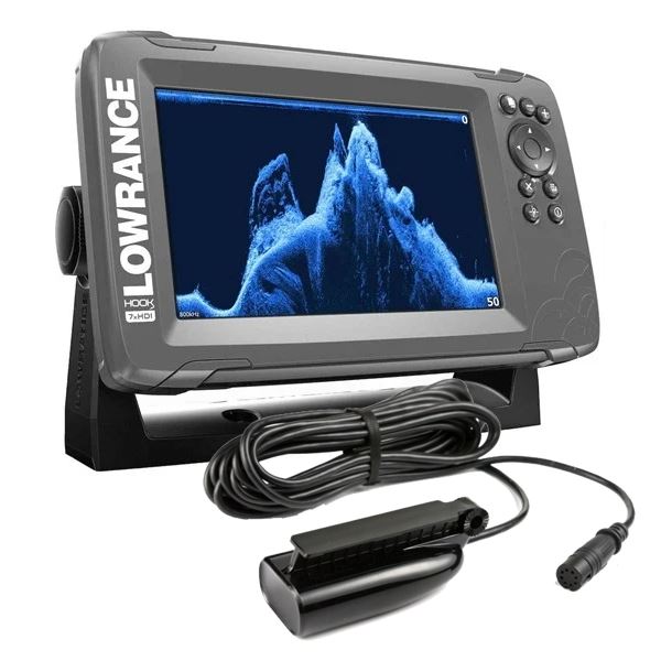 Lowrance HOOK 27x GPS / Fishfinder with Splitshot Transducer (DownScan