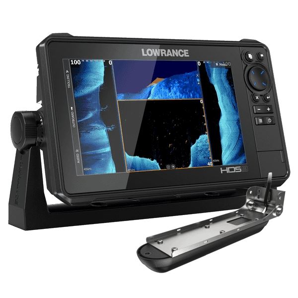 Lowrance HDS-9 LIVE with Active Imaging 3-1 Transom Mounted Transducer
