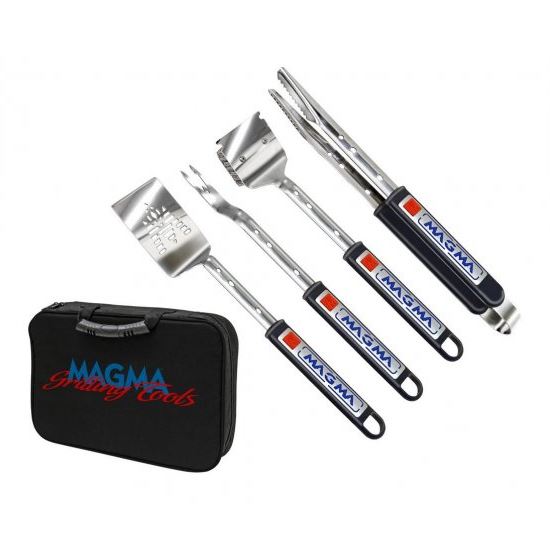 Magma Telescopic 5 Piece Stainless Grill Tools Set
