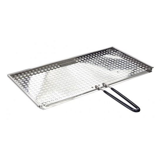 Magma Rectangular Stainless Steel Fish and Veggie Grill Tray