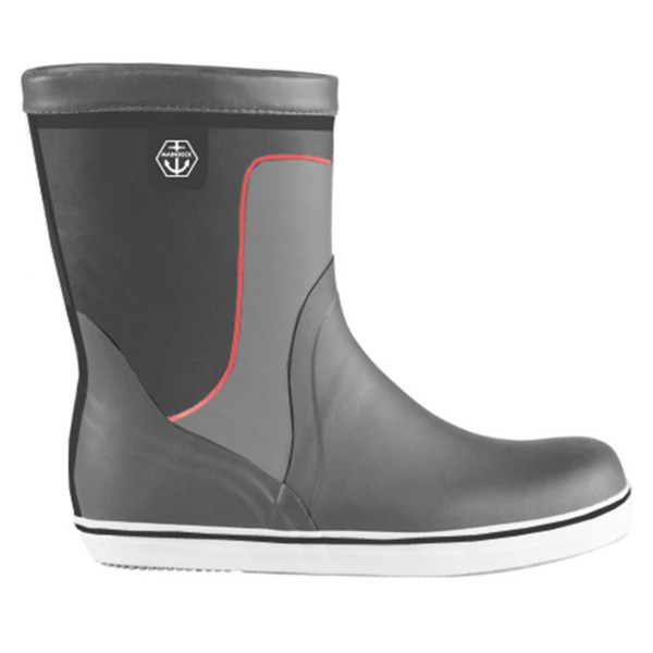 Maindeck Short Grey Rubber Boots - Size 6 - Image 2 Maindeck Short Grey Rubber Boots - Size 6 - Image 2