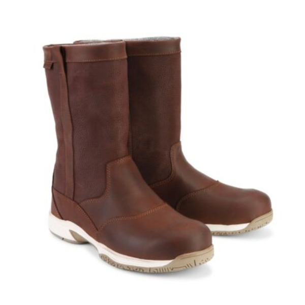 Maindeck Waterproof Leather Sailing Boots - Size 9.5 - Image 2