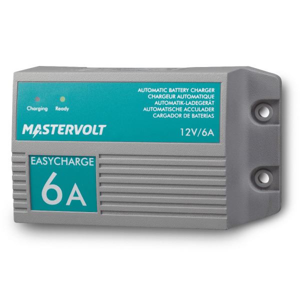 Mastervolt EasyCharge 6A 12V Battery Charger - UK Plug