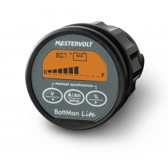 Mastervolt Battman Lite Battery Monitor 12/24V C/W Shunt