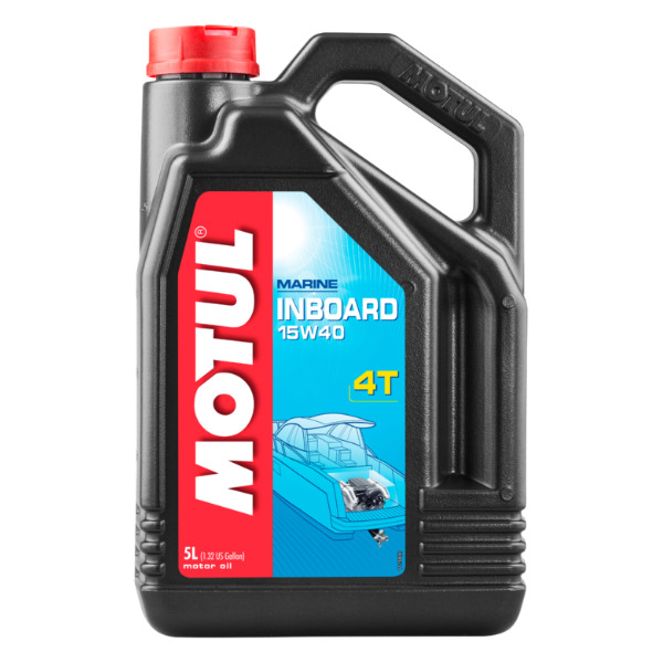 Motul Marine Inboard 4-Stroke Mineral Engine Oil - 4T 15W40 - 5L