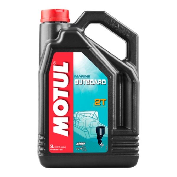 Motul Outboard 2T 2-Stroke TC-W3 Mineral Oil - 5l