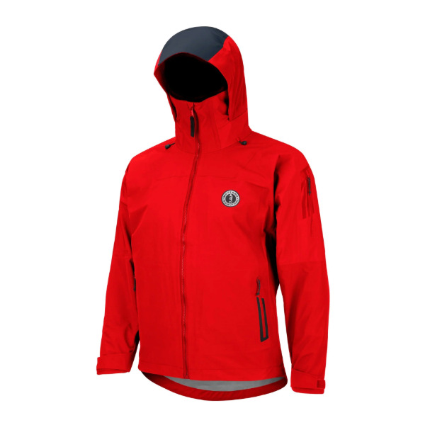 Mustang Mens Taku Waterproof Jacket - Red - Large