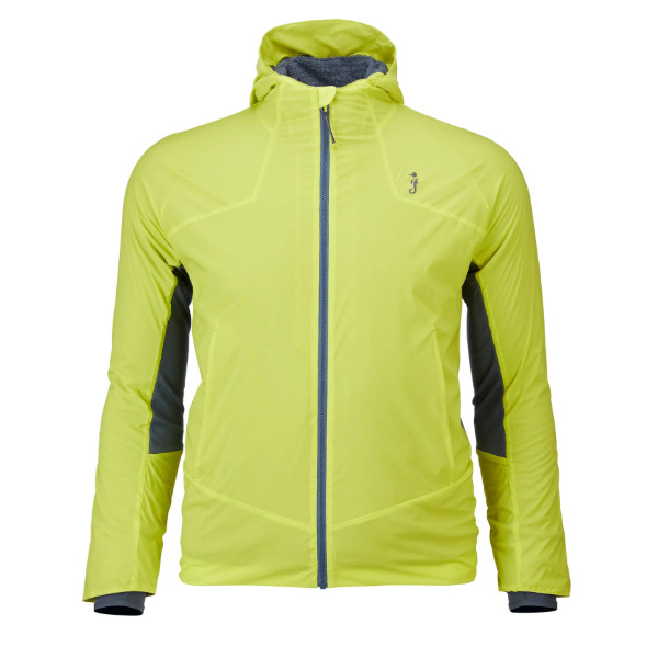 Mustang Mens Torrens Hooded Thermal Jacket - Mahi Yellow - Medium