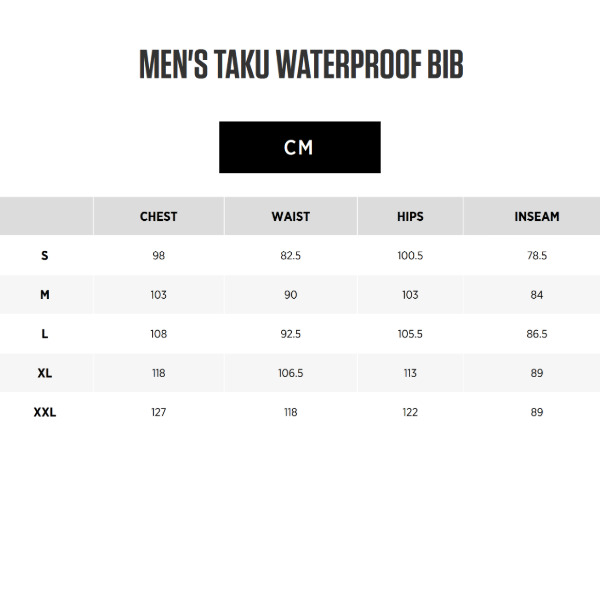 Mustang Mens Taku Waterproof Bib - Admiral Grey - Large - Image 4
