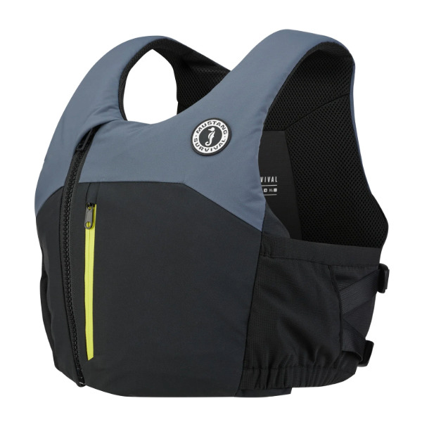 Mustang Podium 50 Buoyancy Aid - Black-Admiral Grey - Large - Image 2