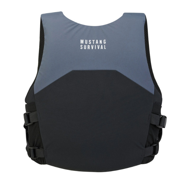 Mustang Podium 50 Buoyancy Aid - Black-Admiral Grey - Large - Image 3