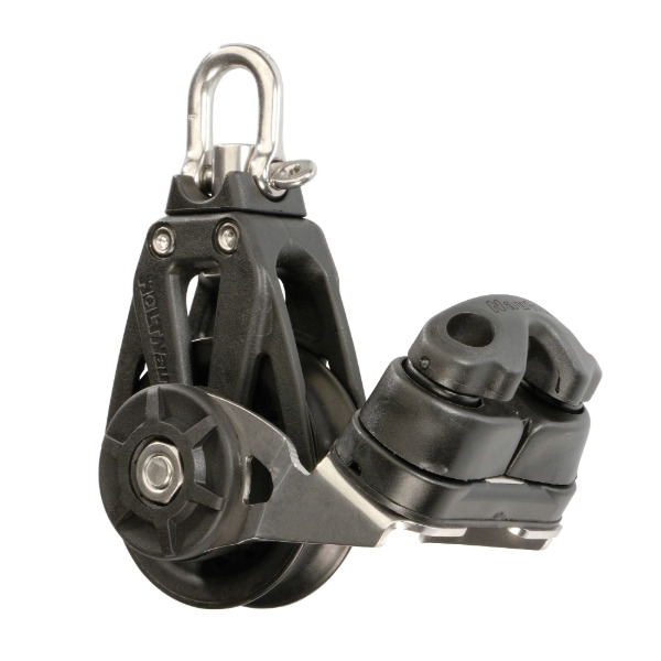 Holt HT95312 Nautos Plain Bearing Block - Single Swivel c/w Cleat - 45mm Holt HT95312 Nautos Plain Bearing Block - Single Swivel c/w Cleat - 45mm