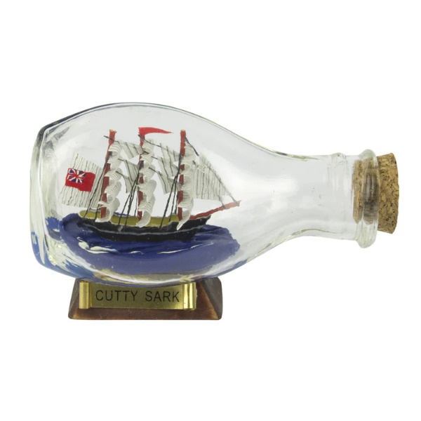 Nauticalia Ship-in-Bottle- 3-Sided - Mayflower - 9cm