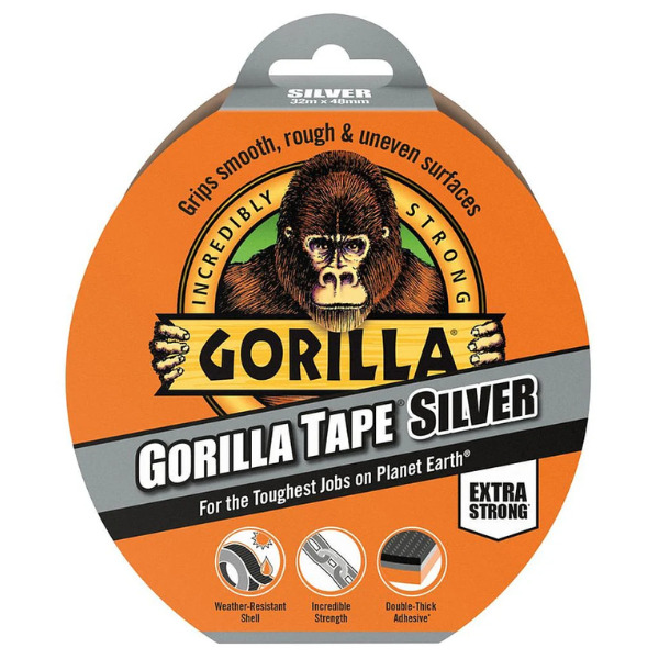 Gorilla Duct Tape - Silver Gorilla Duct Tape - Silver