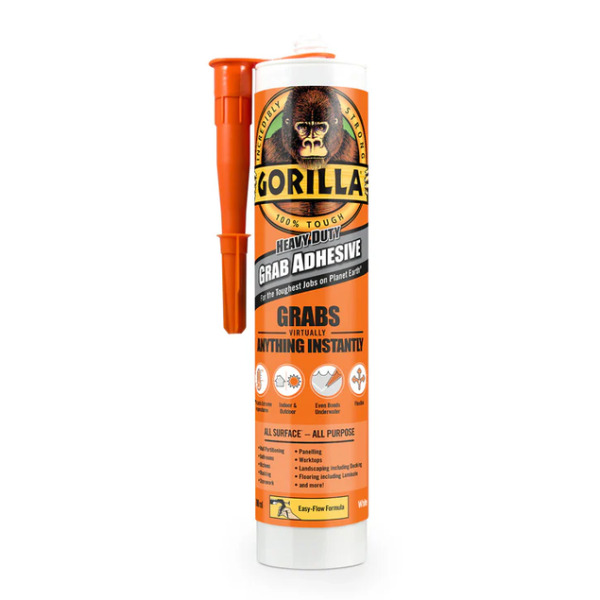 Gorilla Grab Adhesive Tube - White - 290ml