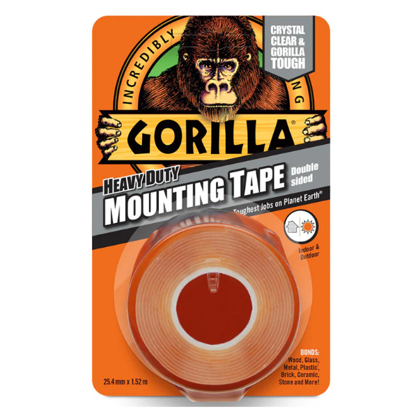 Gorilla Double-Sided Heavy Duty Mounting Tape Gorilla Double-Sided Heavy Duty Mounting Tape