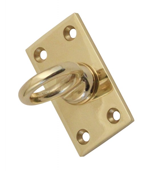 Nauticalia Brass Supporting End Eye Plate