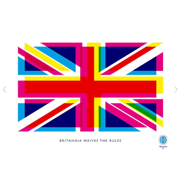 Nauticalia Tea Towel - Britannia Waives Rules - 70x50cm