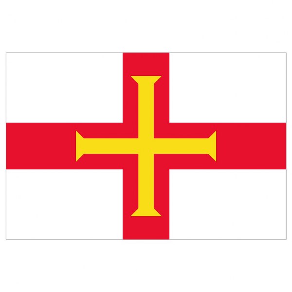 Nauticalia Guernsey Courtesy Flag- 30x45cm