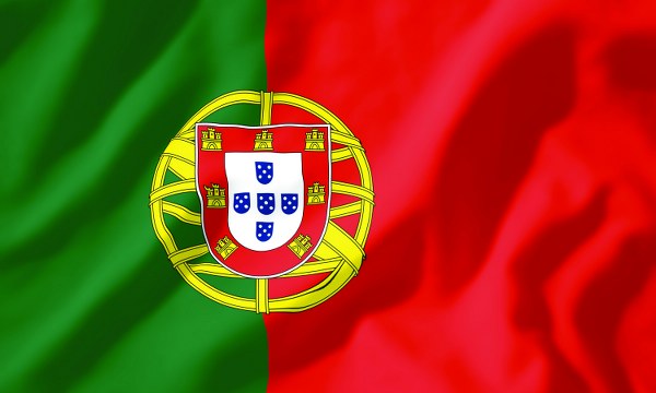 Nauticalia Courtesy Flag - Portugal- 30x45cm
