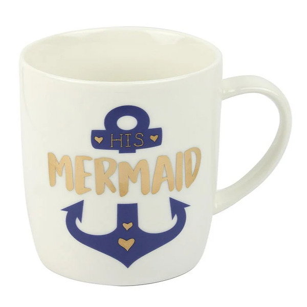 Nauticalia Mug - His Mermaid - 400ml Nauticalia Mug - His Mermaid - 400ml
