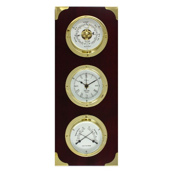 Nauticalia Clipper Clock/Barometer/Thermometer/Hygrometer Set