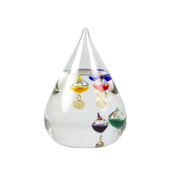 Nauticalia Teardrop Galileo Thermometer- 11cm