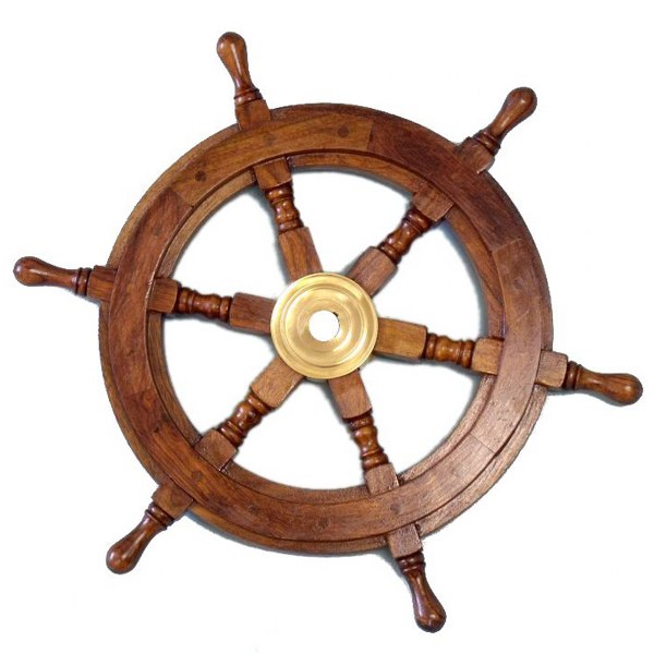 Nauticalia Ships Wheel. 60cm (24 inch)