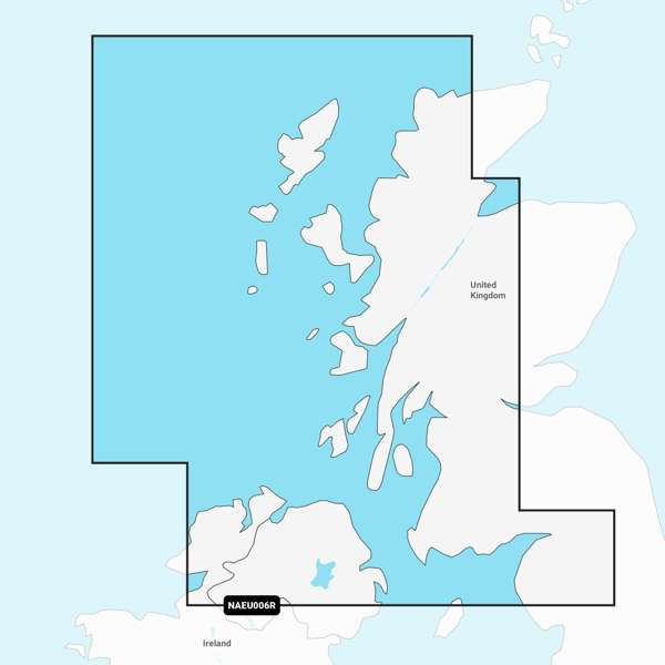Navionics Plus Regular - Scotland West Coast - EU006R - SD Card