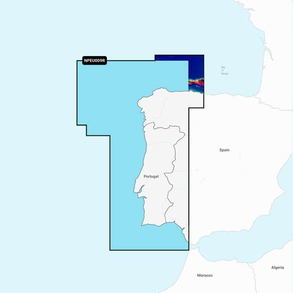 Navionics Platinum Plus Regular - Portugal & Spain Northwest - EU009R - SD Card