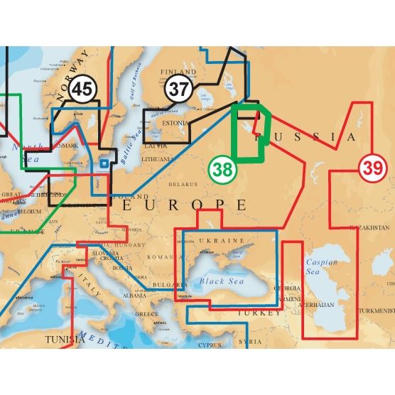Navionics Gold XL9 SD/Micro SD Format 38X Moscow
