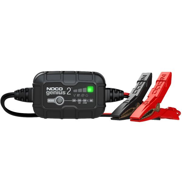 NOCO Genius 2 Smart Battery Charger - 6V / 12V - 2A