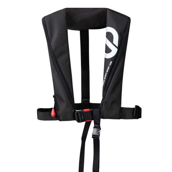 Ocean Safety Sport 165N - Black - Automatic With Harness