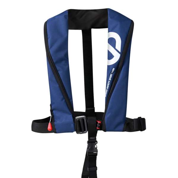 Ocean Safety Sport ADV - Automatic + Harness - Navy
