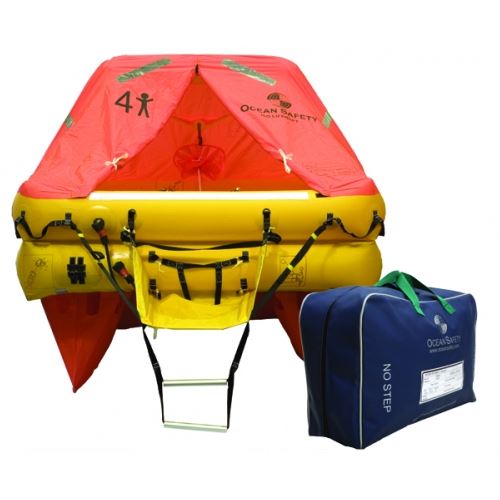 Ocean ISO9650 <24Hrs 4 Man Valise Liferaft