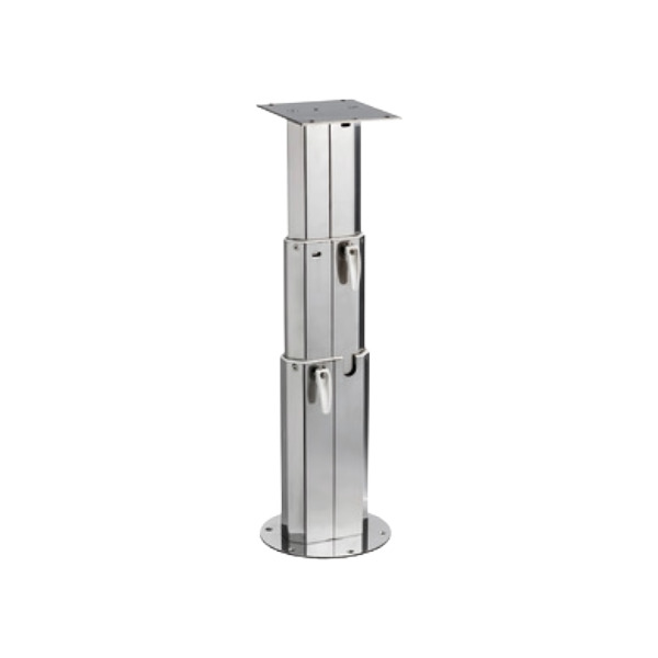 Osculati Stainless Steel Telescopic Table Pedestal - 325 - 720mm