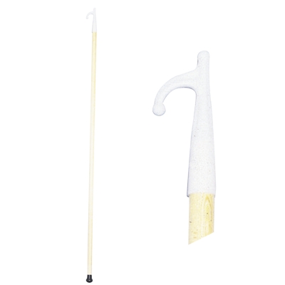 Floating Pine Boat Hook With Plastic Hook 300cm