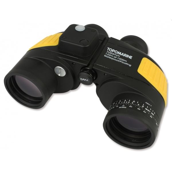 Plastimo Rescue 7 x 50 Binoculars With Built In Compass