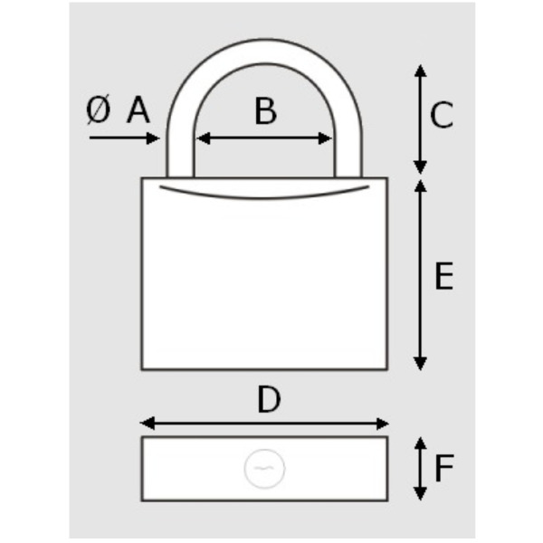 Plastimo Keyed Alike Padlocks - Set of 5 - 40mm - Image 2 Plastimo Keyed Alike Padlocks - Set of 5 - 40mm - Image 2