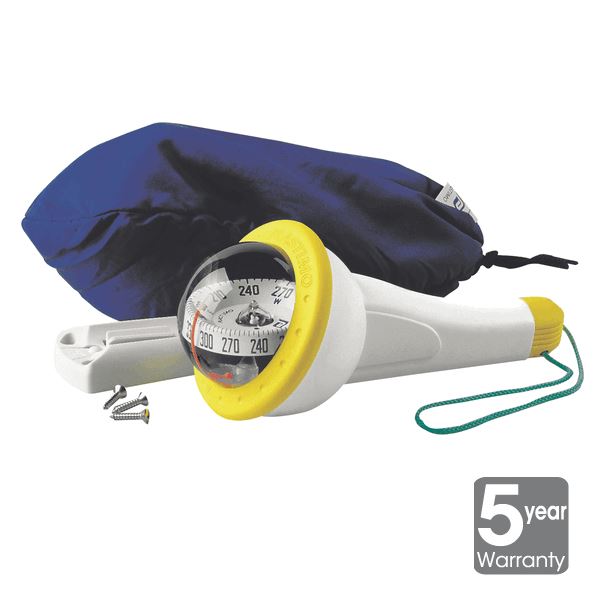 Plastimo Iris 100 Handheld Compass With Light Yellow (P63877)