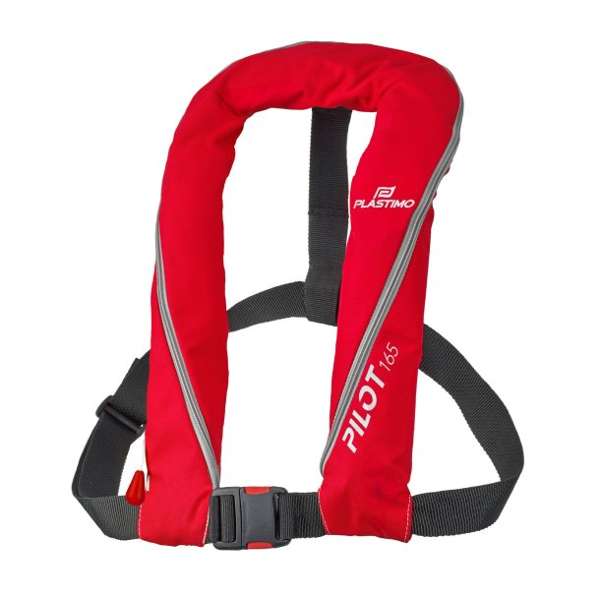 Plastimo Pilot 165 Lifejacket Without Harness-Automatic-Red