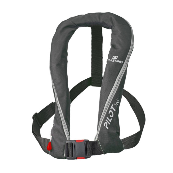 Plastimo Pilot 165N +SC Automatic Life Jacket - Black Plastimo Pilot 165N +SC Automatic Life Jacket - Black