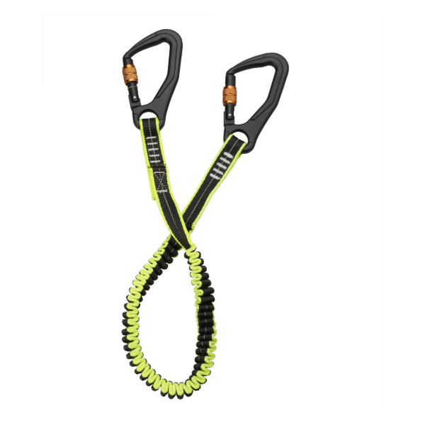 Plastimo Elastic Tether c/w 2 Aluminium Hooks and Ferrule