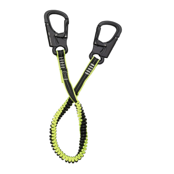 Plastimo Elastic Tether c/w 2 Aluminium Safety Hooks