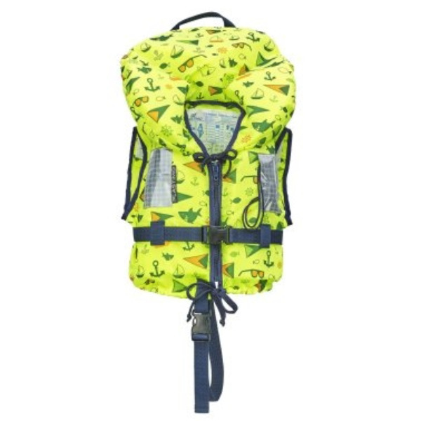 Plastimo Typhon Junior Lifejacket - 100N - 20-30 kg- Lime / Yellow