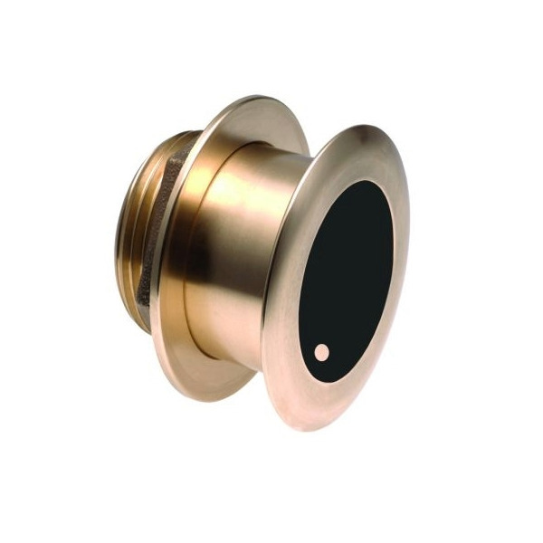 Raymarine B175M Bronze Low Profile Through Hull CHIRP Transducer - 1kW - Depth/Temp - 20 Deg Raymarine B175M Bronze Low Profile Through Hull CHIRP Transducer - 1kW - Depth/Temp - 20 Deg