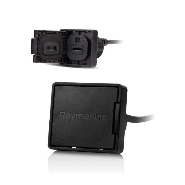 Raymarine RCR-1 Bulkhead Mounted Card Reader - microSD - 1m Cable Raymarine RCR-1 Bulkhead Mounted Card Reader - microSD - 1m Cable