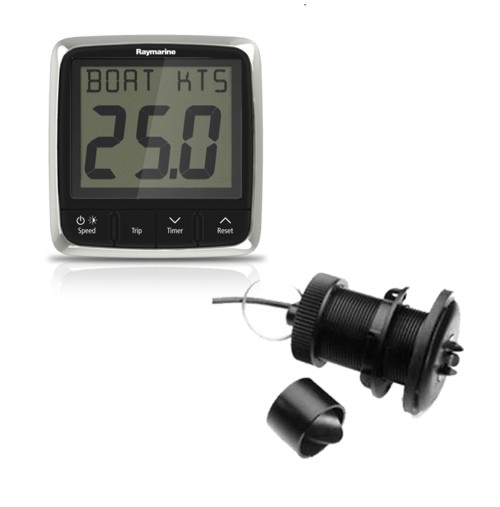 Raymarine I50 Speed Pack C/w P120 Retractable Speed / Temp Thru Hull Txd