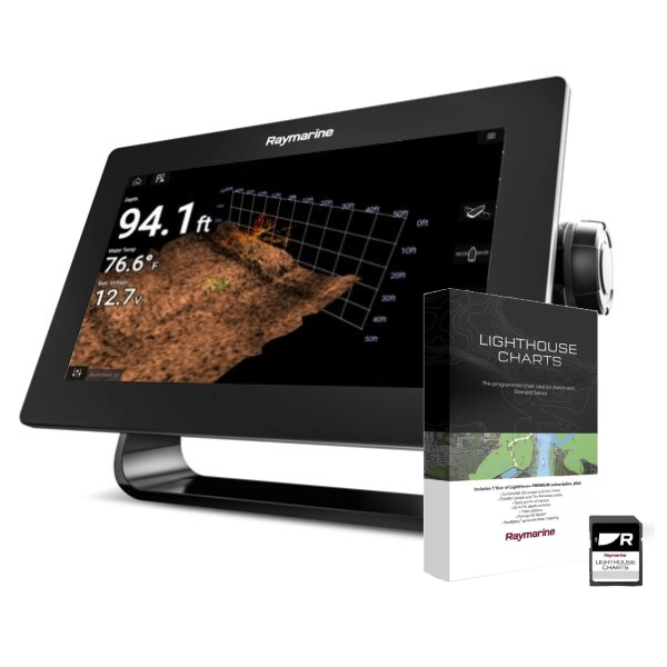 Raymarine Axiom 9 RV - Multi Function Display c/w Western European LightHouse Chart - No Transducer