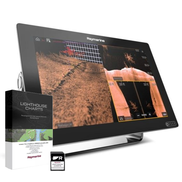 Raymarine Axiom 12 RV - Multi Function Display c/w Western European LightHouse Chart - No Transducer